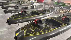 لوح تزلج كهربائي من ألياف الكربون بسعر الجملة مع سرعة 72 فولت للتزلج على الماء - Product Image 3