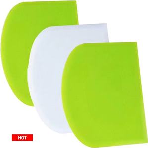 Bpa miễn phí PE nhựa không trượt bột <span class=keywords><strong>scraper</strong></span> đa chức năng Bát <span class=keywords><strong>scraper</strong></span> bột cắt bột thực phẩm Chopper - Product Image 1