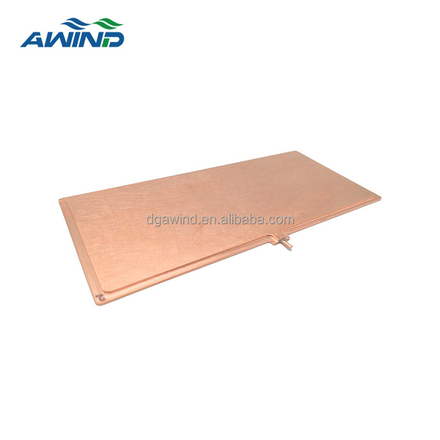 Aluminum vapor Chamber Technology Machined Copper Vapour Chamber Heatsink with Heatpipe amd
