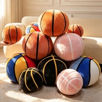 Peluche de volley-ball personnalisée, poupée en peluche douce en forme de ballon de sport pour cadeau d'équipe, porte-clés en peluche de volley-ball pour décoration de sac à dos, fabricant