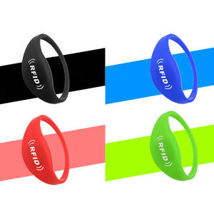 방수 어린이 Rfid 팔찌 실리콘 스마트 태그 Rfid 밴드 <span class=keywords><strong>Nfc</strong></span> 팔찌 Waterpark - Product Image 2