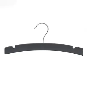 Wholesale Kids Garment Hanger For Clothes Store Custom Kids Wooden Clothes Hangers With Logo