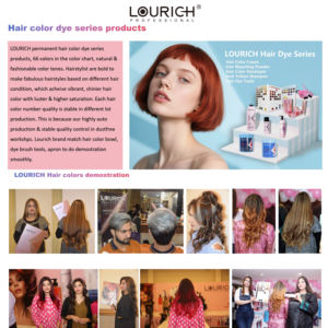 Großhandel 66 Farben 120ml Salon Luxuriöse Haarfarbe Professionelle Dauerhafte Lourich Haarfärbecreme Mit 100% Grauhaarabdeckung - Product Image 3