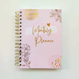 Custom logo 2024 Planner 12 Months 52 Weeks Goals Budget HabitTracker To Do List Monthly Weekly Daily Journal Diary Agenda