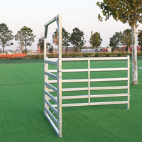 Vente chaude d'usine USA Clôture de corral de bétail à usage intensif de 12 pieds et panneaux d'enclos ronds pour chevaux