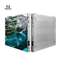 Panneau d'affichage LED intérieur 250x250mm P1.9 P2.6 P2.9 P3.9 ultra-fin 20mm avec haute fréquence de rafraîchissement pour publicité fixe