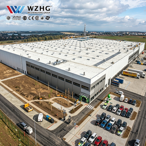 Bâtiment industriel en acier sur mesure avec service de conception et de fabrication professionnels - Product Image 1