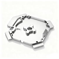Soporte de Montaje de Acero Inoxidable Estampado de Precisión, Orificios Mecanizados Forjados, Características de Localización para Equipos de Automatización Industrial