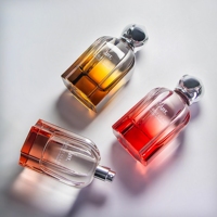 Certification de qualité, flacon de parfum en verre unique, anti-fuite, 100 ml, emballage de luxe personnalisé pour flacon de parfum, impression à l'écran