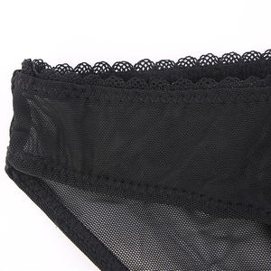 Set di Lingerie Sexy con <span class=keywords><strong>Reggiseno</strong></span> a Rete e Slip, <span class=keywords><strong>Trasparente</strong></span> Come nelle Immagini, Senza Ferretto, <span class=keywords><strong>Imbottito</strong></span>, Tinta Unita, 6 Pezzi in 4 Colori - Product Image 6