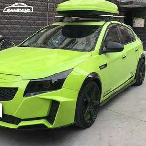 Jupes latérales pour <span class=keywords><strong>Chevrolet</strong></span> Cruze 2009 — 2014, kit de carrosserie en plastique PP pour voiture, pare-chocs avant et arrière, Style transformateur, jupes latérales - Product Image 6