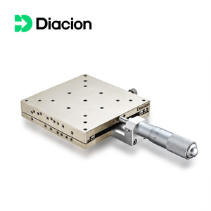 MBX100 100*100mm Diacion <span class=keywords><strong>Guide</strong></span> linéaire à billes de haute précision, capacité de charge 343N, course 12,5mm, pour tests en laboratoire et positionnement manuel - Product Image 2