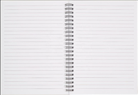 Papier d'art imprimé personnalisé imperméable à l'eau à couverture rigide cahier d'exercices laitiers reliure en spirale Journal bobine A4 A5 cahiers pour étudiants