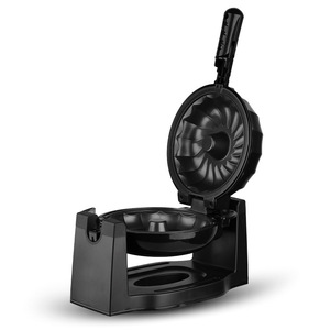 <span class=keywords><strong>Cuisinart</strong></span> WAF-F30 Mini Waflera Redonda Belga con Control Mecánico y Función de Tostado, Color Negro Plateado, Grosor de 2.54 cm - Product Image 3
