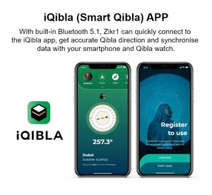 Tasbihビーズ機能付き回転可能な健康カウンタースマートリング男性BTスマートzikrリングAndroidまたはiOS用 - Product Image 6