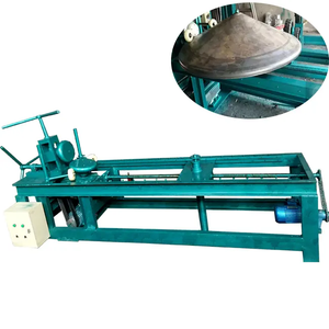 Machine à couper les bords en acier inoxydable avec cône hydraulique électrique pour réservoir irrégulier - Product Image 1