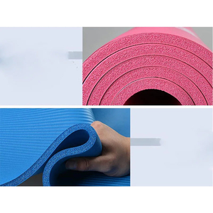Colchoneta de Yoga y Gimnasia Antideslizante de 10 mm de Grosor, Equipo Deportivo para Fitness, Manta de Ejercicio Hecha de Material NBR - Product Image 5