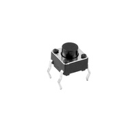 Interrupteur tactile 6,0 mm de type carré (à clipser) 6x6x7 mm 4 broches DIP pour carte d'expérimentation Arduino PCB