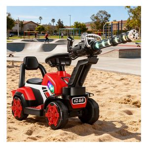 Jouets en métal moulé sous pression AJB pour enfants - Camion et voiture de chantier avec technologie de rebond en alliage et moulage sous pression - Product Image 1