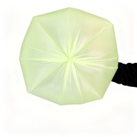 Bolsas Biodegradables y Compostables para Restos de Comida de 5 Galones/20 Litros, Extra Resistentes, 0.78 Milésimas de Pulgada de Grosor, para Cocina