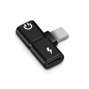 Adecuado para Apple Audio Voice Listening Carga por cable Adaptador Lightning 2 en 1 - Product Image 5