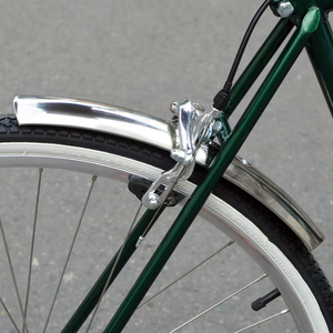 700C Stainless <strong>Steel</strong> <strong>Mudguard</strong> City Retro Bike Fender Fixed Gear <strong>Bicycle</strong> Silver Front Rear Fenders - Product Image 3