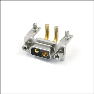 <span class=keywords><strong>D</strong></span>-<span class=keywords><strong>SUB</strong></span> công suất cao 2V2 Nữ kết nối góc phải 2V2 ổ cắm r/A Dip loại với 2P pins cho PCB - Product Image 1