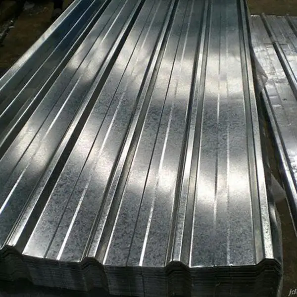 Precio de fábrica Aisi 1080 PPGI Corrugatad Chapa de acero recubierta de zinc Techo de hierro GI Metal corrugado buen precio