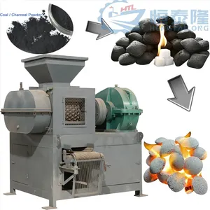 Briquette de charbon de bois de coquille de noix de coco d'Indonésie pour le barbecue de narguilé/petite machine de presse de brique de charbon de conception professionnelle