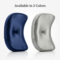 Oreiller ergonomique en mousse à mémoire de forme JTY, en tissu soyeux respirant, pour le soutien cervical et la traction cervicale, idéal pour dormir