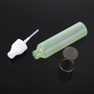 HD-186 Cosmetic Spray <b>Bottle</b> 80ML Frost Finish Plastic <b>Pump</b> Dispenser Cylinder Shape - Product Image 2