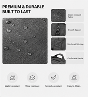 Sac à dos pour ordinateur portable grande capacité, imperméable, avec fermeture éclair, en polyester, pliable, sac à bandoulière tendance, grande capacité
