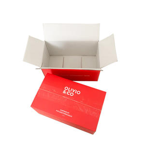 Изготовитель на заказ белая печатная картонная Гофрированная коробка бумажная коробка для доставки упаковки картонная коробка - Product Image 6