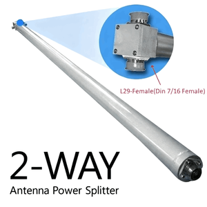 เสาอากาศเครื่องส่งสัญญาณ FM กำลังสูง 88-108MHz 1000W 1KW พร้อมสายป้อนสัญญาณขนาด 1/2 นิ้ว และตัวแยกกำลัง - Product Image 3