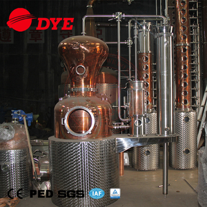 DYE moonshine pot etanolo rame Gin Still whisky Making Machine - Product Image 6