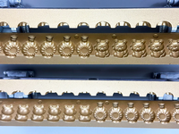 Moules à bonbons durs et gommeux en forme d'ours 3D personnalisés état neuf