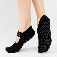 WUYANG FACTORY 3 sangles coupe basse poignées personnalisées professionnel Pilates danse sport antidérapant Yoga chaussettes