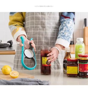 Dễ dàng Grip 4-in-1 tiện dụng nhựa <span class=keywords><strong>Jar</strong></span> <span class=keywords><strong>Opener</strong></span> sức mạnh-tiết kiệm có thể bia Nắp Chai Nắp Twister tiện ích nhà bếp di động - Product Image 3