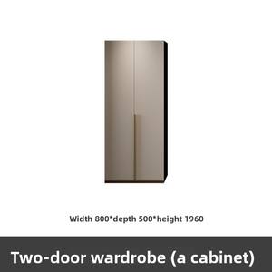 Armoire autoportante économique et moderne <span class=keywords><strong>Porte</strong></span> en MDF Design simple Vestiaire de couleur assortie pour petit atelier Armoire <span class=keywords><strong>pliante</strong></span> - Product Image 6