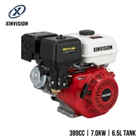 Moteur à essence 188F-R 13HP 389cc à forte force de traction avec réducteur 2:1 pour convoyeur et motoculteur