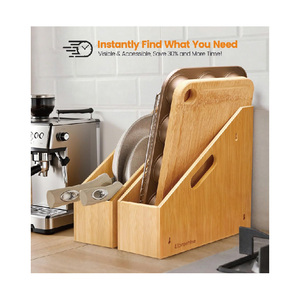 Organisateur <span class=keywords><strong>de</strong></span> <span class=keywords><strong>rangement</strong></span> coulissant pour armoire <span class=keywords><strong>de</strong></span> <span class=keywords><strong>cuisine</strong></span>, pour casseroles, plaques à pâtisserie, ustensiles <span class=keywords><strong>de</strong></span> cuisson, planches à découper - Product Image 4