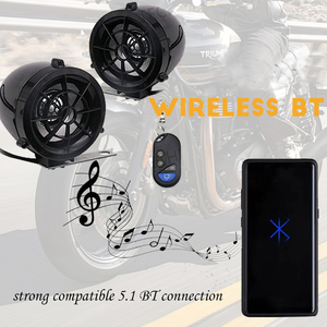 热卖新设计3英寸音频蓝牙兼容无线蓝牙mp3摩托车扬声器 - Product Image 3