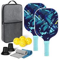 UV Baskılı Özel Logolu Fiberglas Pickleball Raketi, OEM ODM Üreticisi, Yaşlılar, Yeni Başlayanlar, Arka Bahçe ve Aile Oyunları İçin