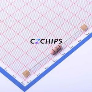 KNP2WS-18ohm 5%-6T63ตัวต้านทานผ่านรูผ่านชิ้นส่วนรู (THT) D4.5xL11mm 18Ohm แบบพันสาย5% 500V - Product Image 2