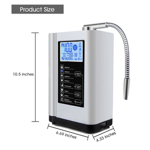 도매 주문 알칼리성 물 Ionizer 일본 5 플레이트 알칼리성 Ionizer 물