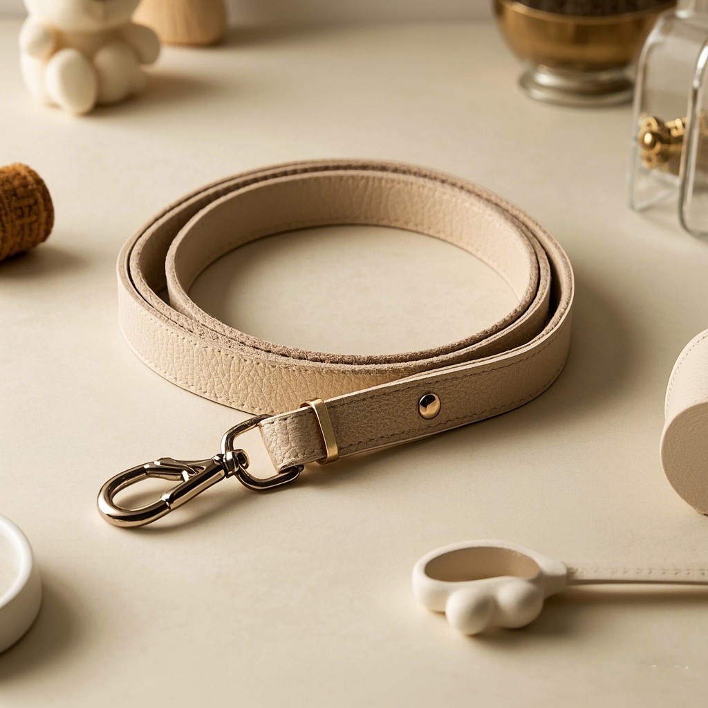 Manufacturer Custom Genuine Leather Braided Dog Leash Pet Walking Training Leads Leash for Medium Pet Dog