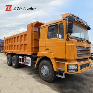 Camion à benne basculante Shacman robuste <span class=keywords><strong>de</strong></span> bonne qualité camion d'occasion Chine Euro 2 émission Diesel boîte <span class=keywords><strong>de</strong></span> vitesses rapide 6x4 roue motrice gauche - Product Image 4