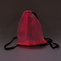 Richshining nuit cyclisme sac lumineux sac à dos à la mode pour créatif brillant sac drôle cadeau voyage roman cadeaux cartable
