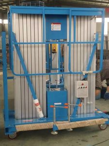 Tek çift üç dört direk alüminyum <span class=keywords><strong>Platform</strong></span> Elevadora hafif hava çalışma platformu - Product Image 4