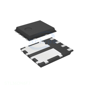 Original Electronic Component Chip MOSFET 2N-CH 60V 33A POWERFLAT Transistors STL36DN6F7 8-PowerVDFN - Product Image 1